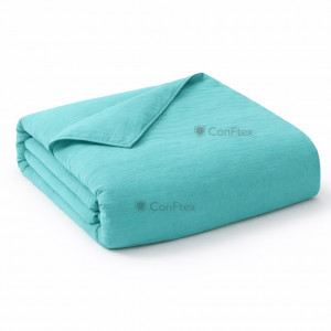 Cearceaf de Pilotă Percalle 100% Bumbac Mint