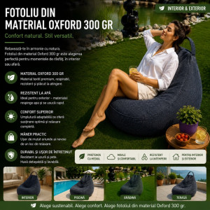 Fotoliu Bean Bag Interior-Exterior (6)
