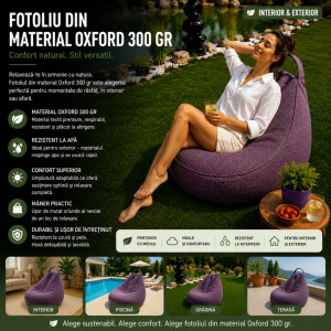 Fotoliu Bean Bag Interior-Exterior (3)