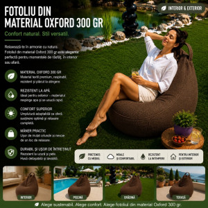 Fotoliu Bean Bag Interior-Exterior (20)
