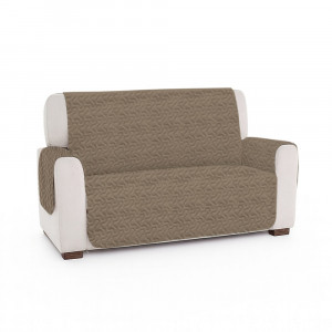 Cuvertura matlasata canapea 2 locuri doua fețe – BEIGE GRAY