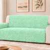 Cuvertură matlasată canapea 3 locuri două fețe Sunlit Mint-Green – RALEX PUCIOASA