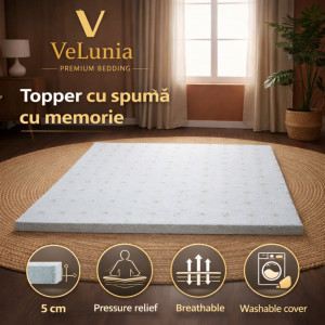 Topper Memory VeLunia Concept 120 X 200 cm