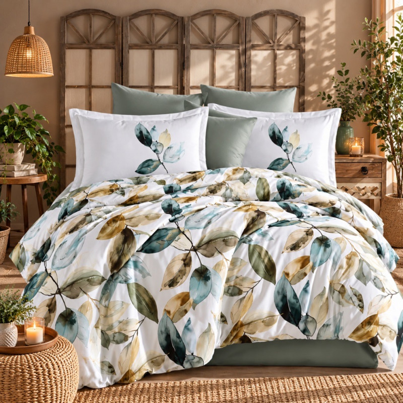 Lenjerie de Pat Royal Signature Collection 6 Piese 100% Bumbac (Sopron) –