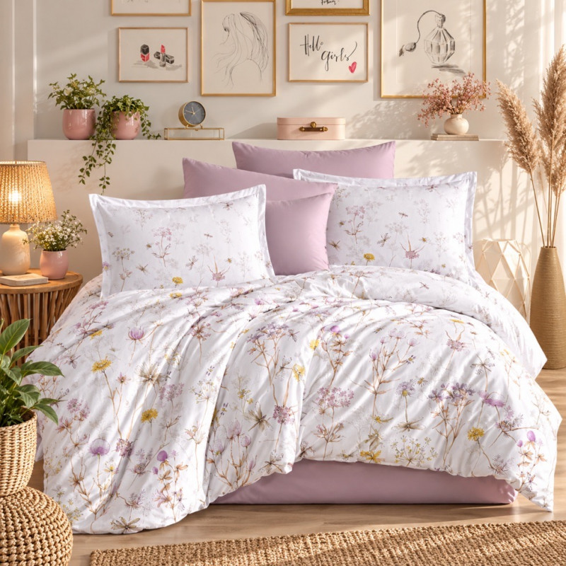 Lenjerie de Pat Royal Signature Collection 6 Piese 100% Bumbac (Vessan) –