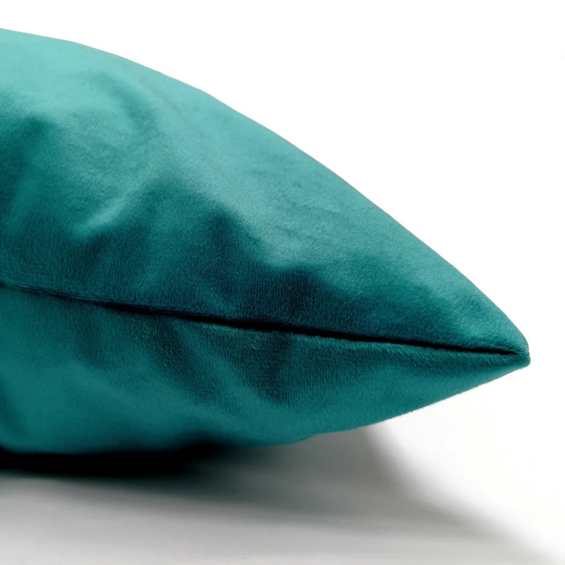 Imagine produs Perna Decorativa din Catifea  Verde petrol Velunia – CONFTEX PUCIOASA