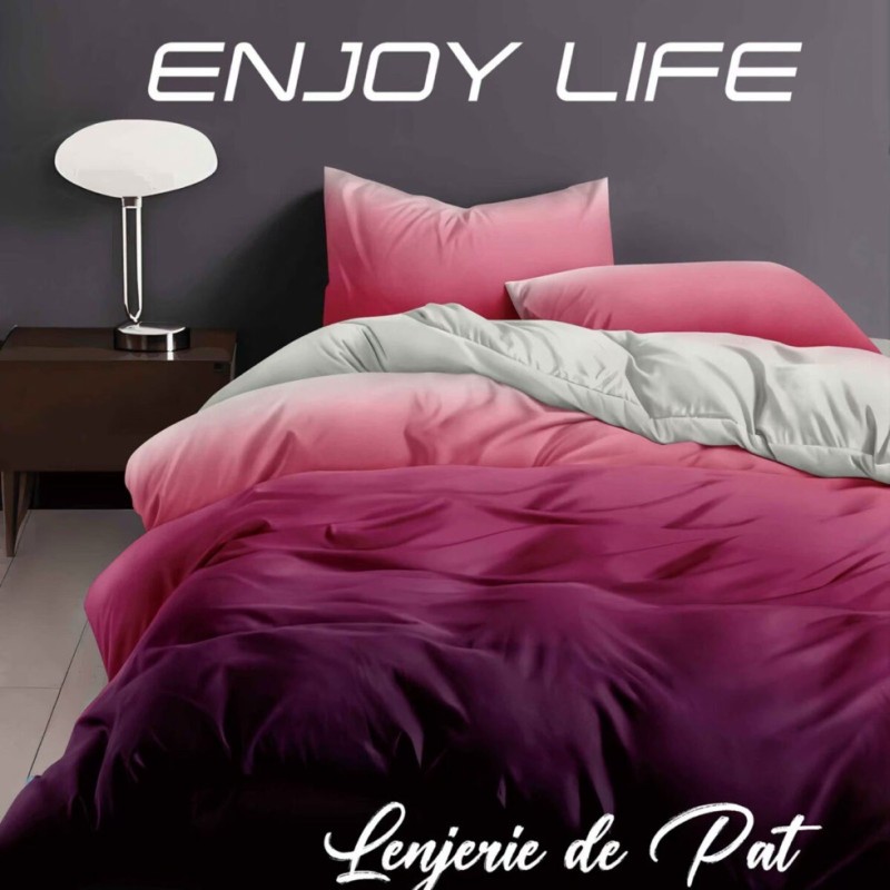 Imagine produs LENJERIE DE PAT FINET „ENJOY LIFE” LILY – RALEX PUCIOASA