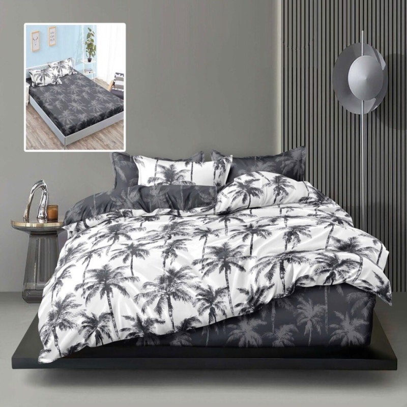 Imagine produs LENJERIE FINET 6 PIESE CU HUSĂ – 160×200 ȘI 180×200 (CHOLE-VH) – RALEX PUCIOASA