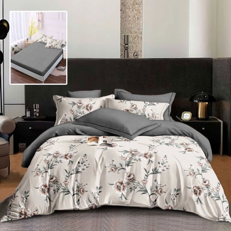 Imagine produs LENJERIE FINET 6 PIESE CU HUSĂ – 160×200 ȘI 180×200 (MIA-VH) – RALEX PUCIOASA