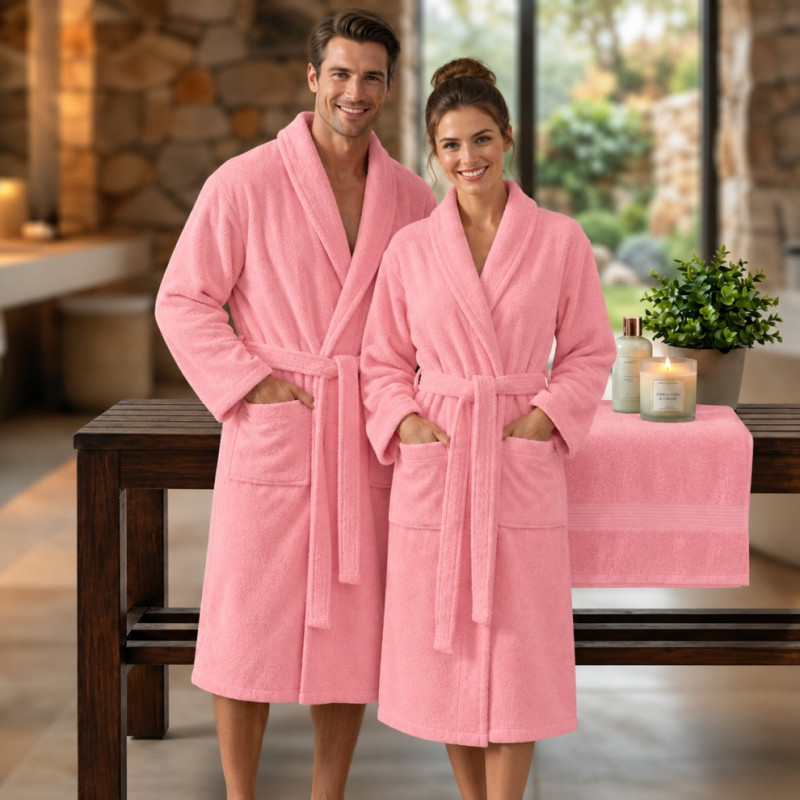 HALAT BAIE VELUR 100% BUMBAC – PUDRA – PUCIOASA