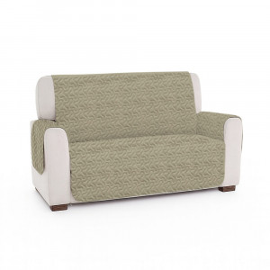 Cuvertura matlasata canapea 2 locuri doua fețe – WARM GRAY