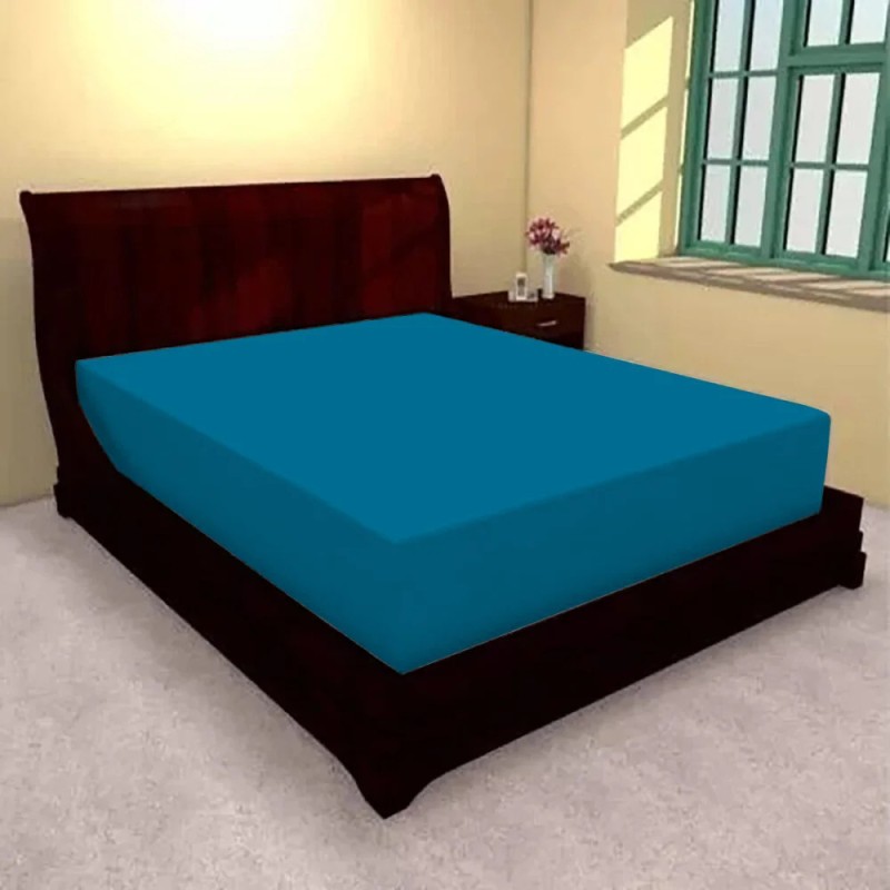 Husă de pat jerse – albastru