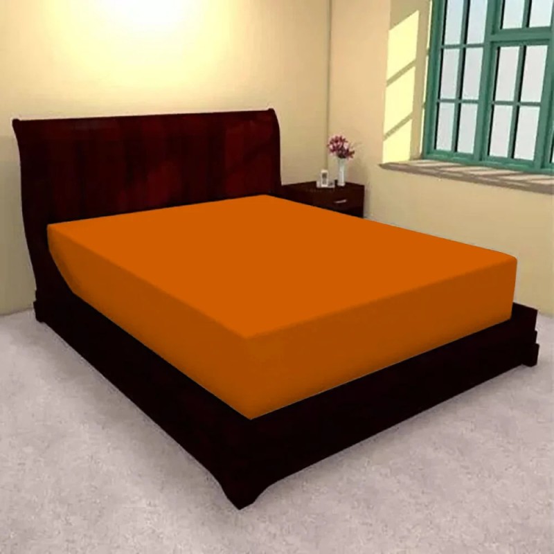 Husă de pat jerse – portocaliu