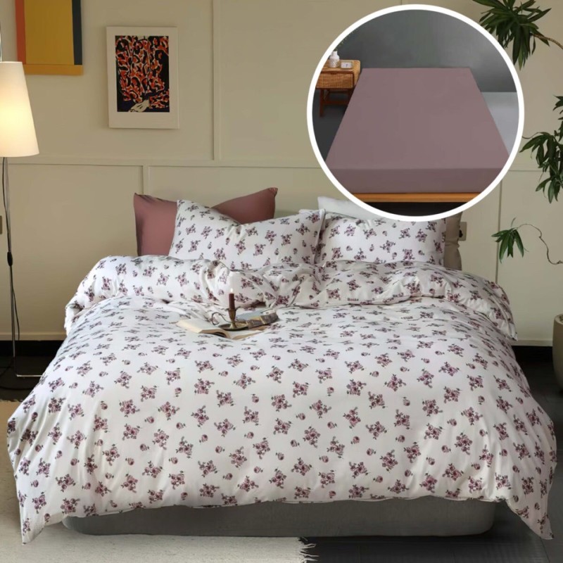 Imagine produs LENJERIE PAT TRICOT BUMBAC 100 % CU HUSĂ-SONIA –