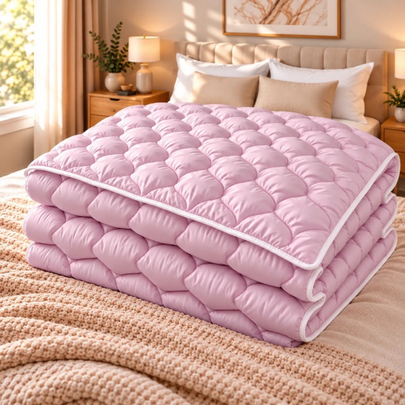 Pilota Pufoasă cu Microgel Pink – RALEX PUCIOASA