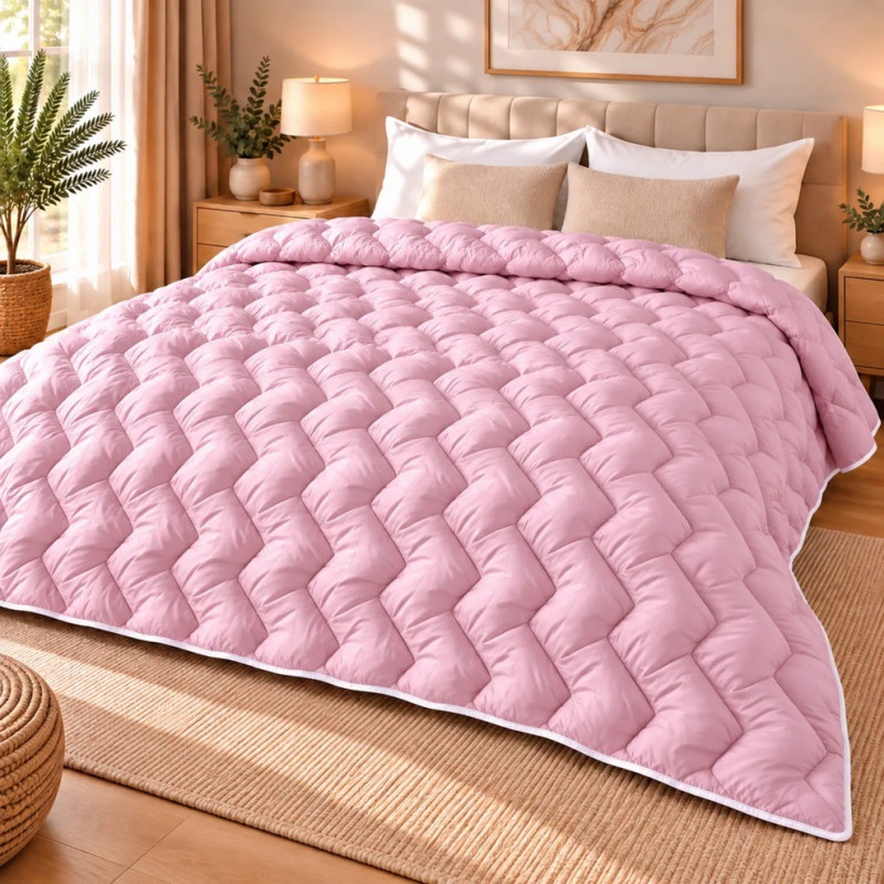 Pilota Pufoasă cu Microgel Pink – RALEX PUCIOASA