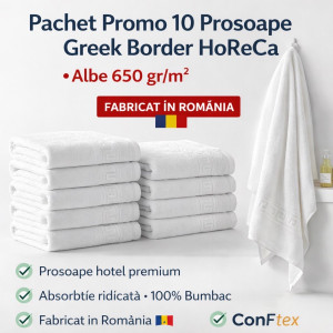 PACHET 10 PROSOAPE 30 X 50  - 650 GR GREEK BORDER