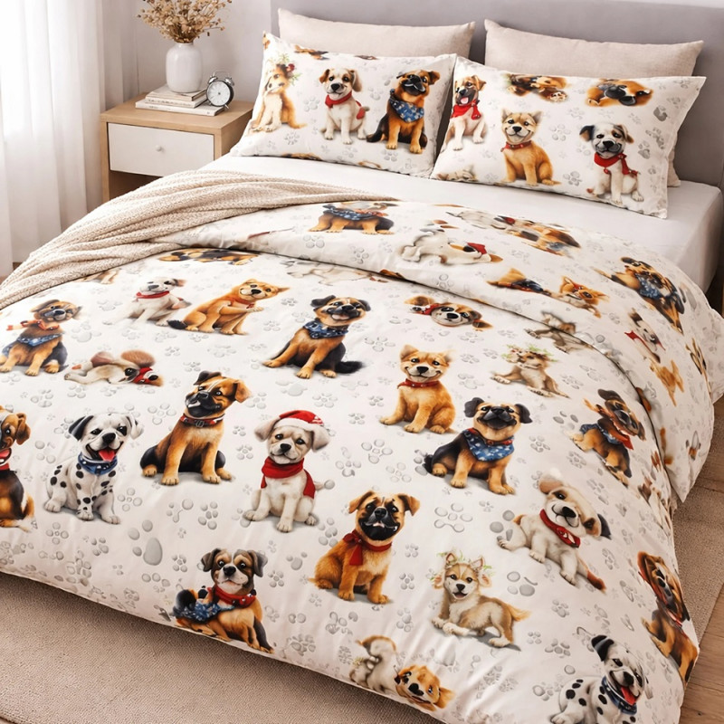 Imagine produs Lenjerie pat Ranforce 100% Cotton Pro (RCP69) –