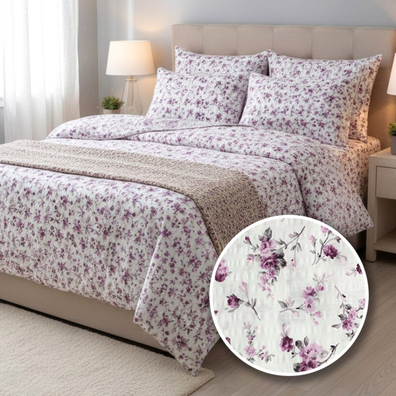 LENJERIE DE PAT CREPONATA 100% BUMBAC (CREP65) – RALEX PUCIOASA