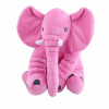 Imagine produs Jucărie și Perna de Pluș Elefant Puffy Roz – CONFTEX PUCIOASA
