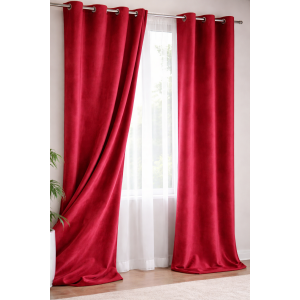 Draperie catifea rosie 140 x 260 cm Velunia Home – CONFTEX PUCIOASA