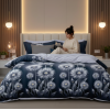 Lenjerie de pat Finet 6 piese cu cearceaf tip husă- Flavia – PUCIOASA