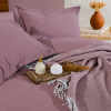 Lenjerie de Pat Premium EVEYA V3 Clasy cu Pătură Decorativă – 100% Bumbac, 7 Piese (EVEYA V3) – CLASY
