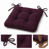 Set 4 pernuțe scaun interior / exterior – burgundi –