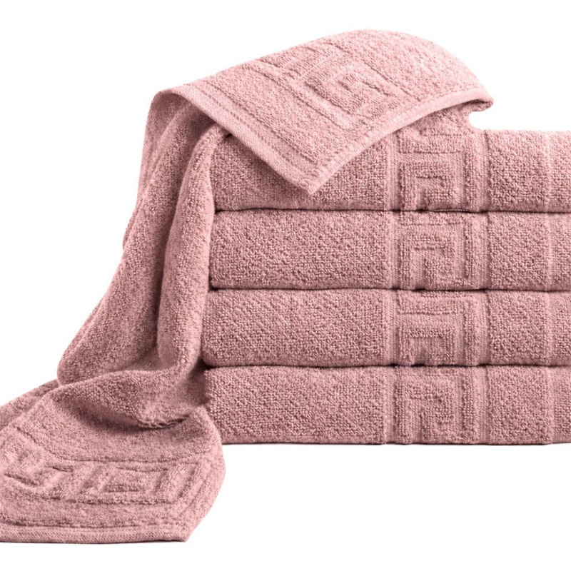 Imagine produs Prosop Greek border (70X140cm) – 500g/m2, MOUNTBATTEN PINK – RALEX PUCIOASA