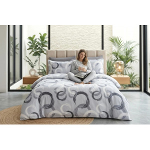 Lenjerie pat Ranforce 100% Cotton Pro (Aura Home)