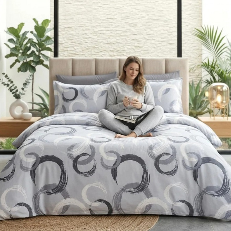 Lenjerie pat Ranforce 100% Cotton Pro (Aura Home) – RALEX PUCIOASA