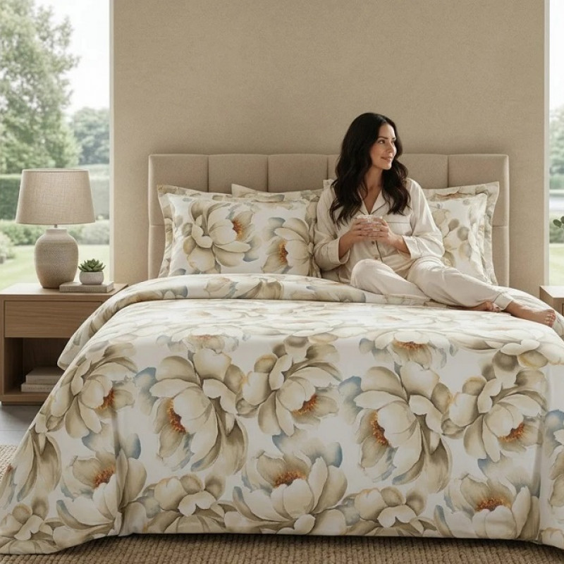 Lenjerie pat Ranforce 100% Cotton Pro (Aura Silk) – RALEX PUCIOASA