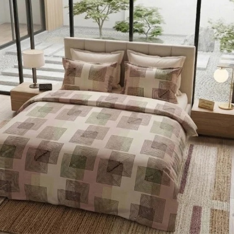 Lenjerie pat Ranforce 100% Cotton Pro (Cedar) – RALEX PUCIOASA