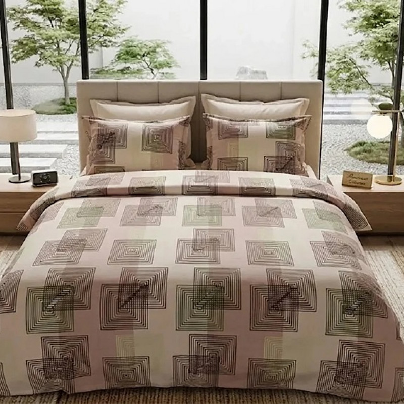 Lenjerie pat Ranforce 100% Cotton Pro (Cedar) – RALEX PUCIOASA