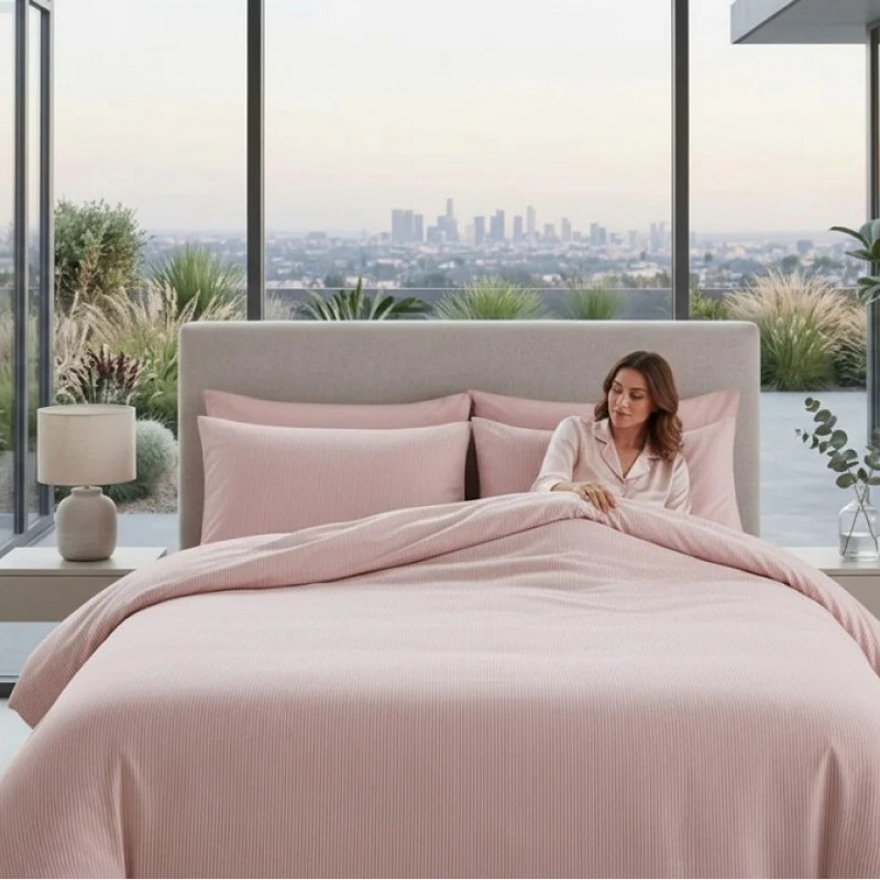 Lenjerie pat Ranforce 100% Cotton Pro (Couture Nest) – RALEX PUCIOASA