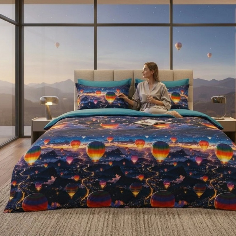Lenjerie pat Ranforce 100% Cotton Pro (Driftwood) – RALEX PUCIOASA