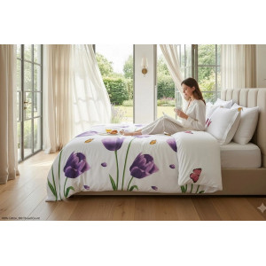 Lenjerie pat Ranforce 100% Cotton Pro (Etheria)
