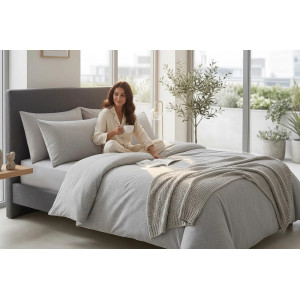 Lenjerie pat Ranforce 100% Cotton Pro (Moonlit)