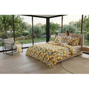 Lenjerie pat Ranforce 100% Cotton Pro (Phantom)