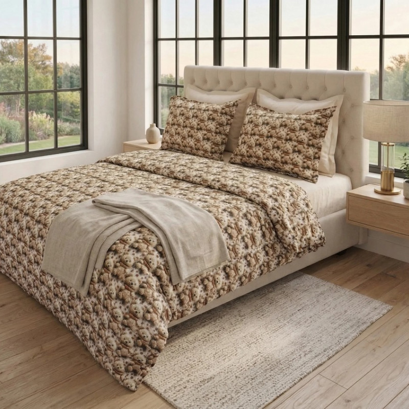 Lenjerie pat Ranforce 100% Cotton Pro (Raw Linen) – RALEX PUCIOASA