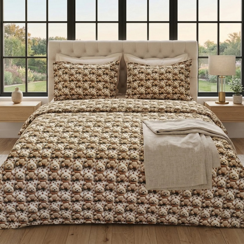 Lenjerie pat Ranforce 100% Cotton Pro (Raw Linen) – RALEX PUCIOASA