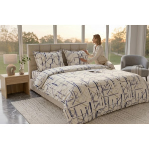 Lenjerie pat Ranforce 100% Cotton Pro (Rouge Kiss)