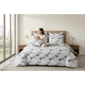 Lenjerie pat Ranforce 100% Cotton Pro (Satin Story)