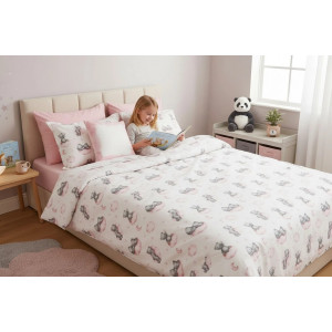 Lenjerie pat Ranforce 100% Cotton Pro (Silk Whisper)