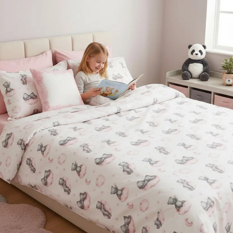 Lenjerie pat Ranforce 100% Cotton Pro (Silk Whisper) – RALEX PUCIOASA