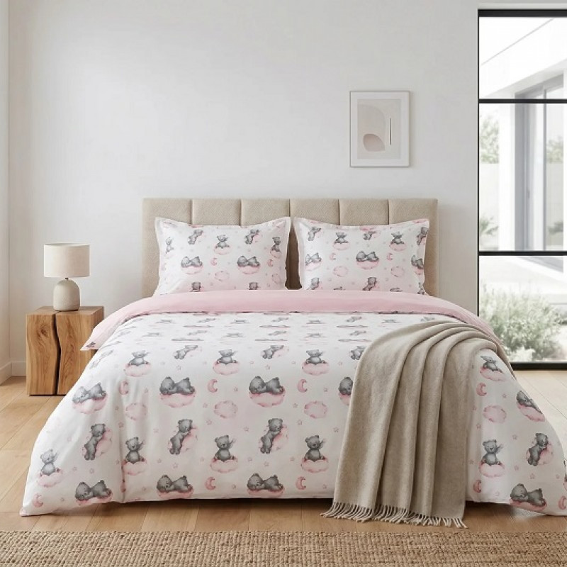 Lenjerie pat Ranforce 100% Cotton Pro (Silk Whisper) – RALEX PUCIOASA