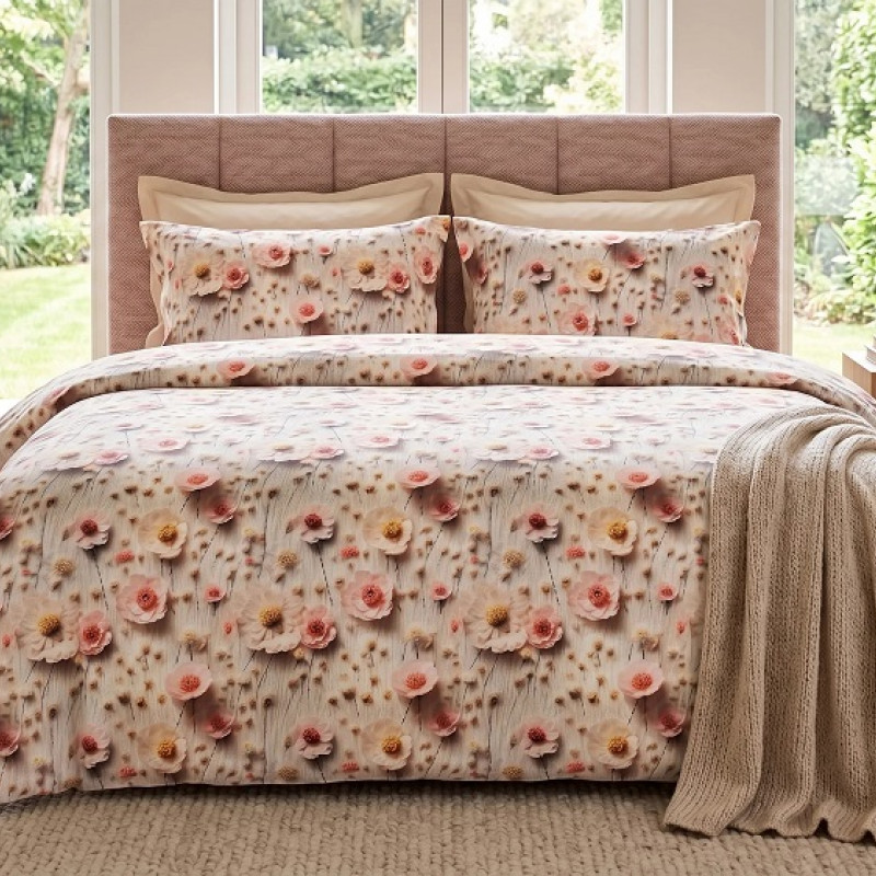 Lenjerie pat Ranforce 100% Cotton Pro (Amazonia Lush) – RALEX PUCIOASA