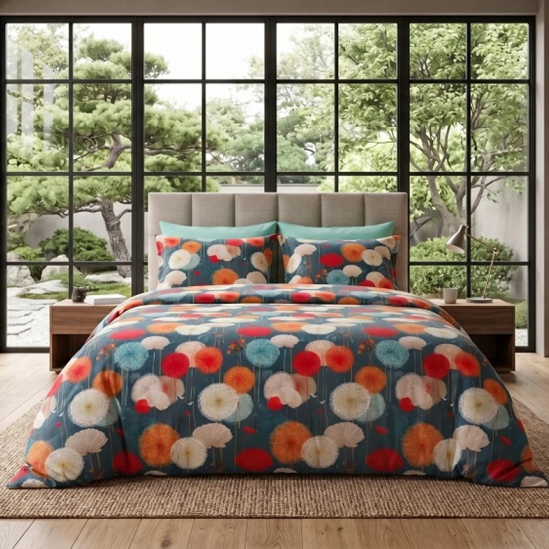 Lenjerie pat Ranforce 100% Cotton Pro (Botanica Home) – RALEX PUCIOASA