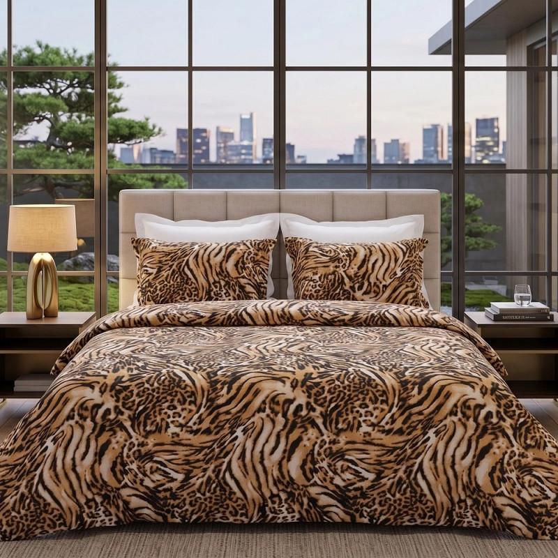 Lenjerie pat Ranforce 100% Cotton Pro (Kyoto Mist) – RALEX PUCIOASA