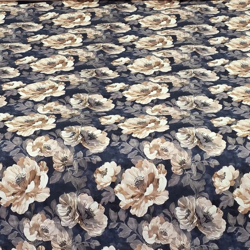 Lenjerie de pat Cotton Pro 100% bumbac – imprimare digitală (Dark Magnolia) – RALEX PUCIOASA